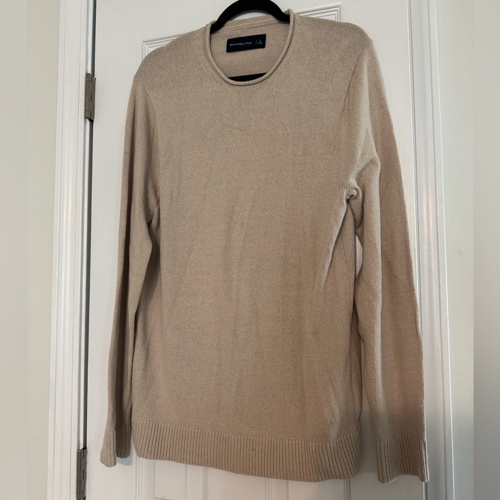 Abercrombie & Fitch Pima‎ Cotton Open Hem Crew Sweater